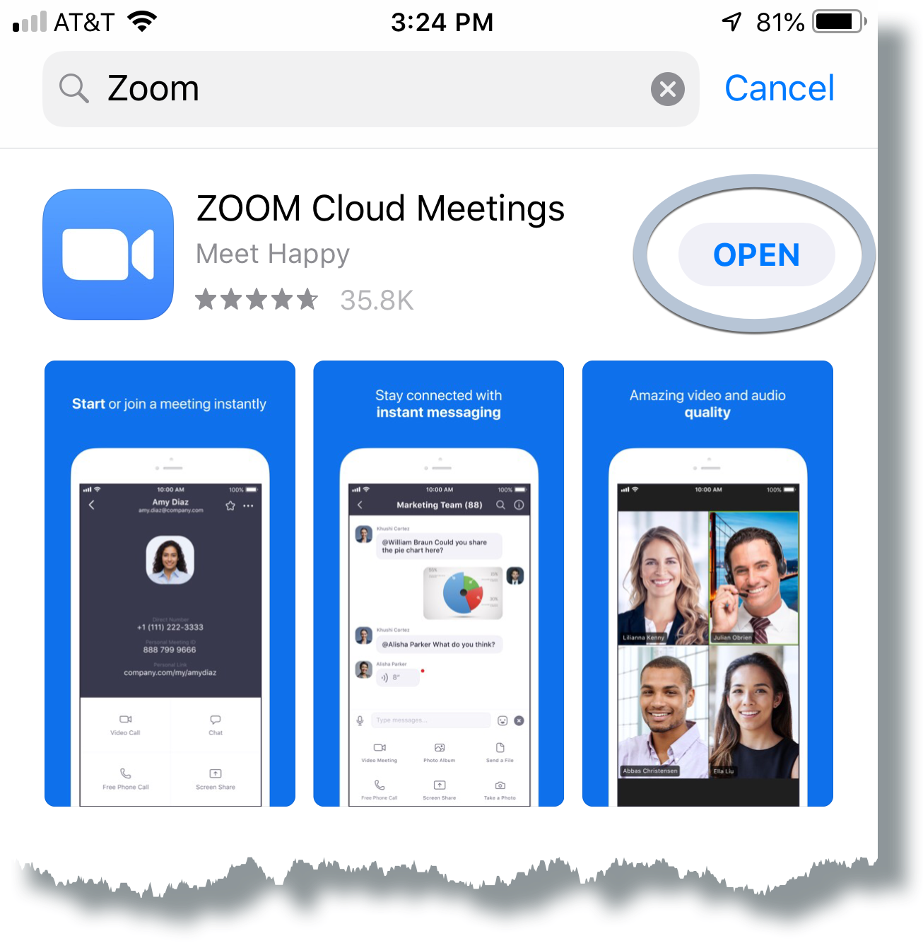 Zoom iOS Client