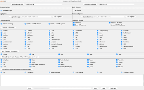 Overview of a Java Utility to Recursively Compare Directories